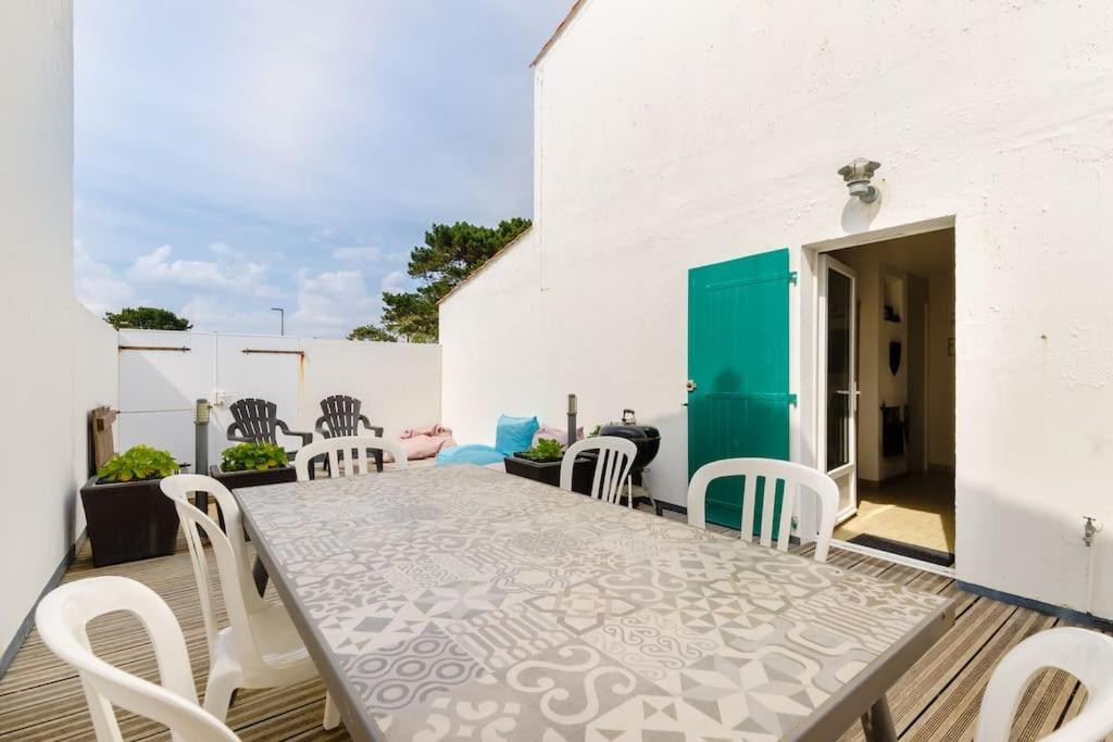 Maison 3 Chambres, Terrasse Et Piscine 布雷蒂诺斯梅尔 外观 照片